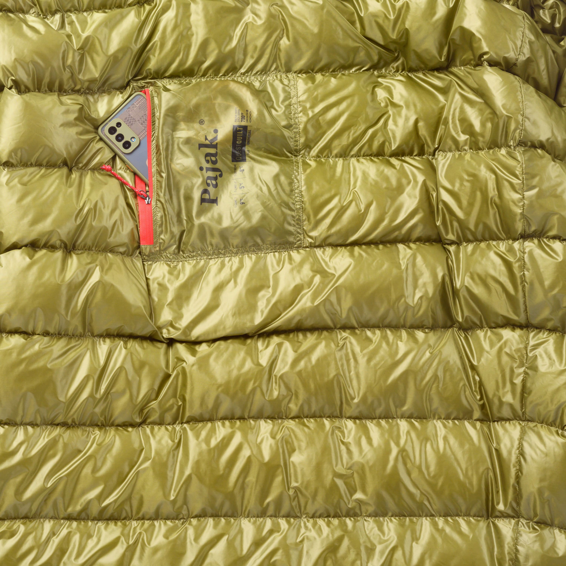 Down sleeping bag (5°C) - Quest Quilt