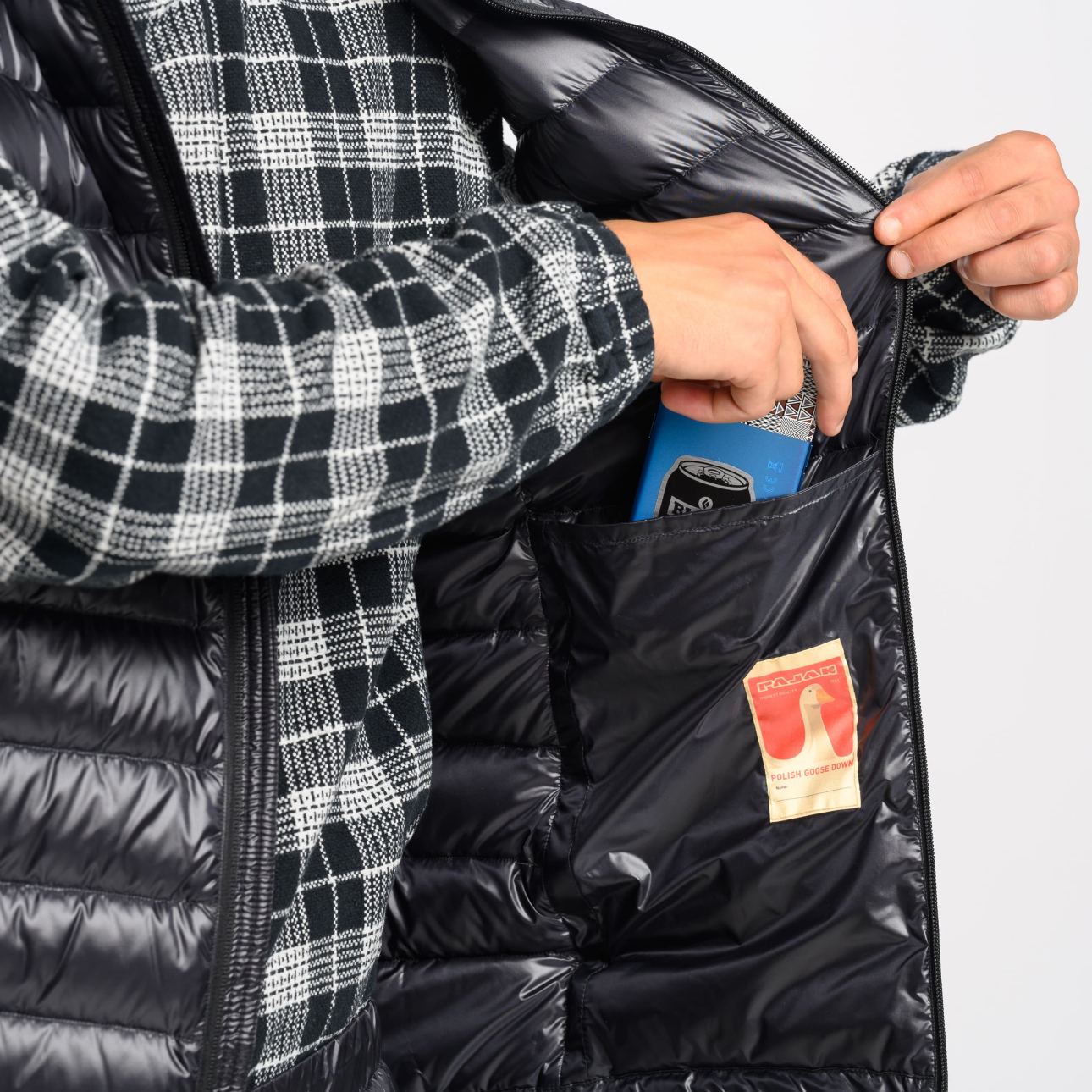 Men's down vest - Shadow Men