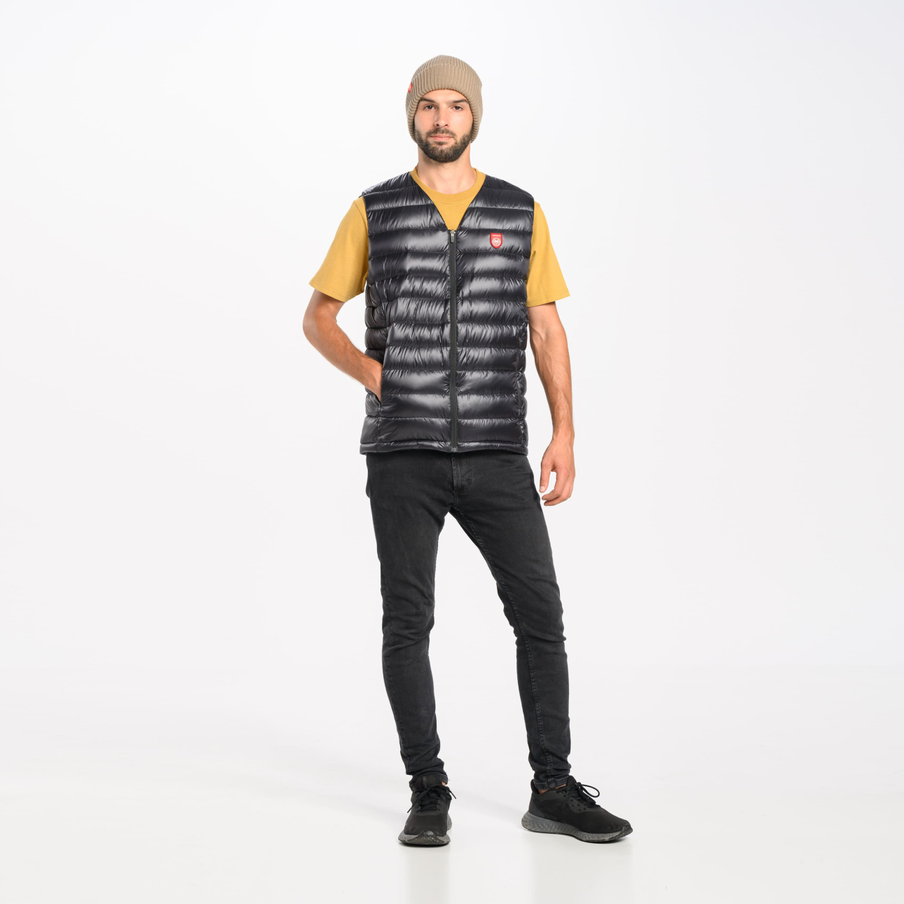 Men's down vest - Shadow V Neck Men