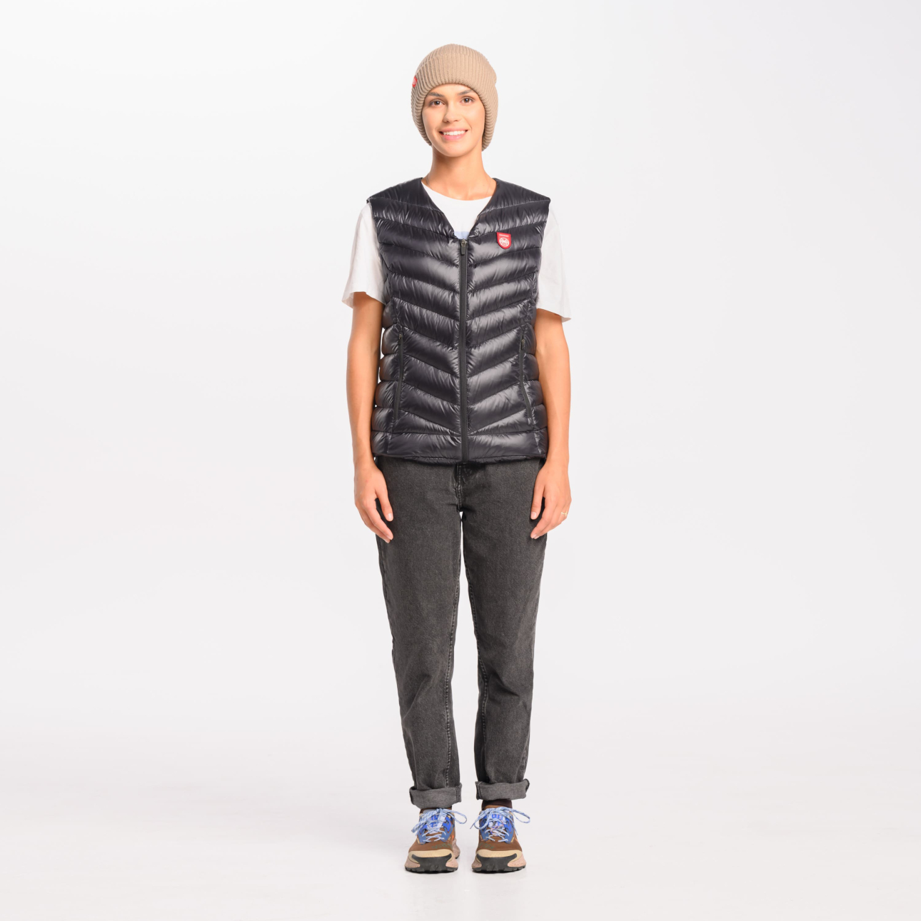 Women’s down vest - Shadow V Neck Women