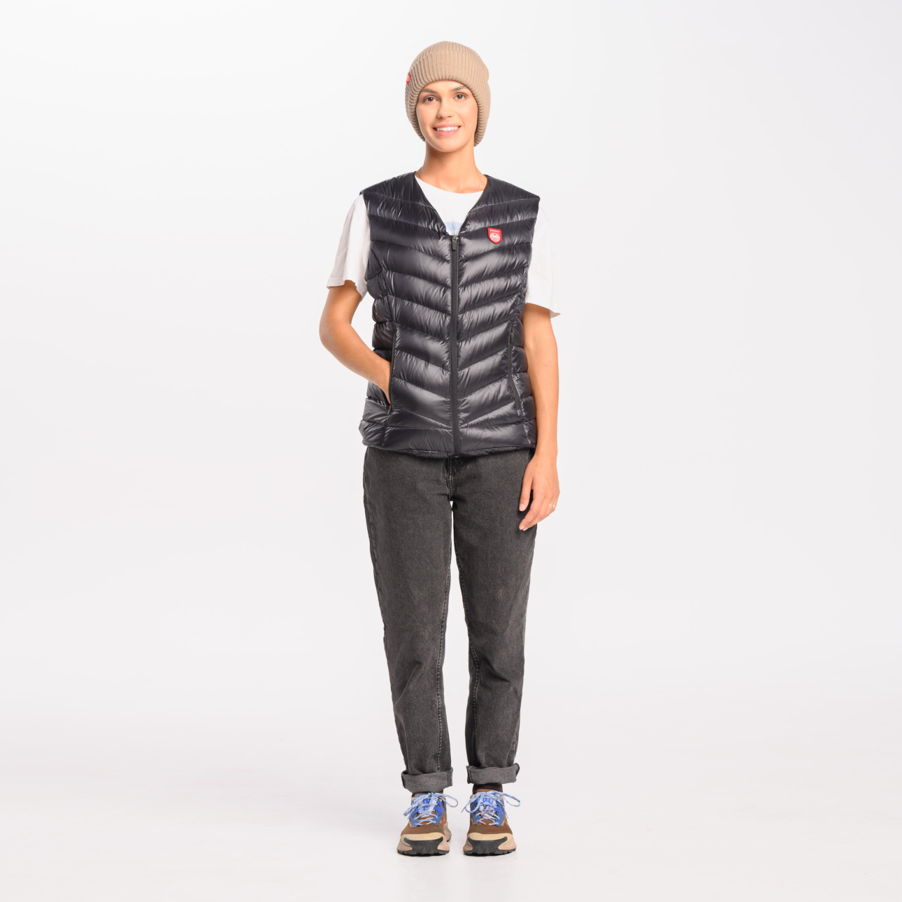 Women’s down vest - Shadow V Neck Women