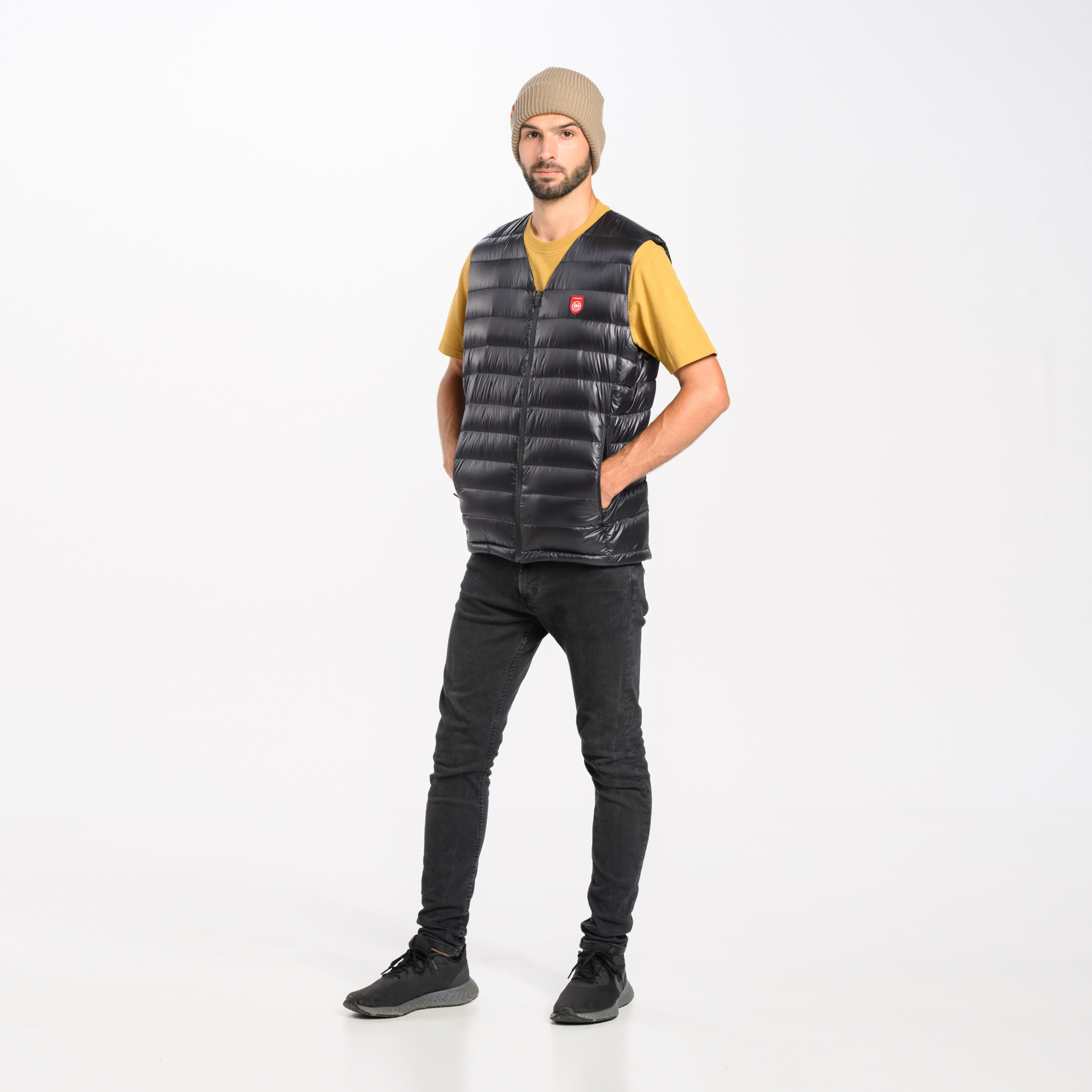 Men's down vest - Shadow V Neck Men