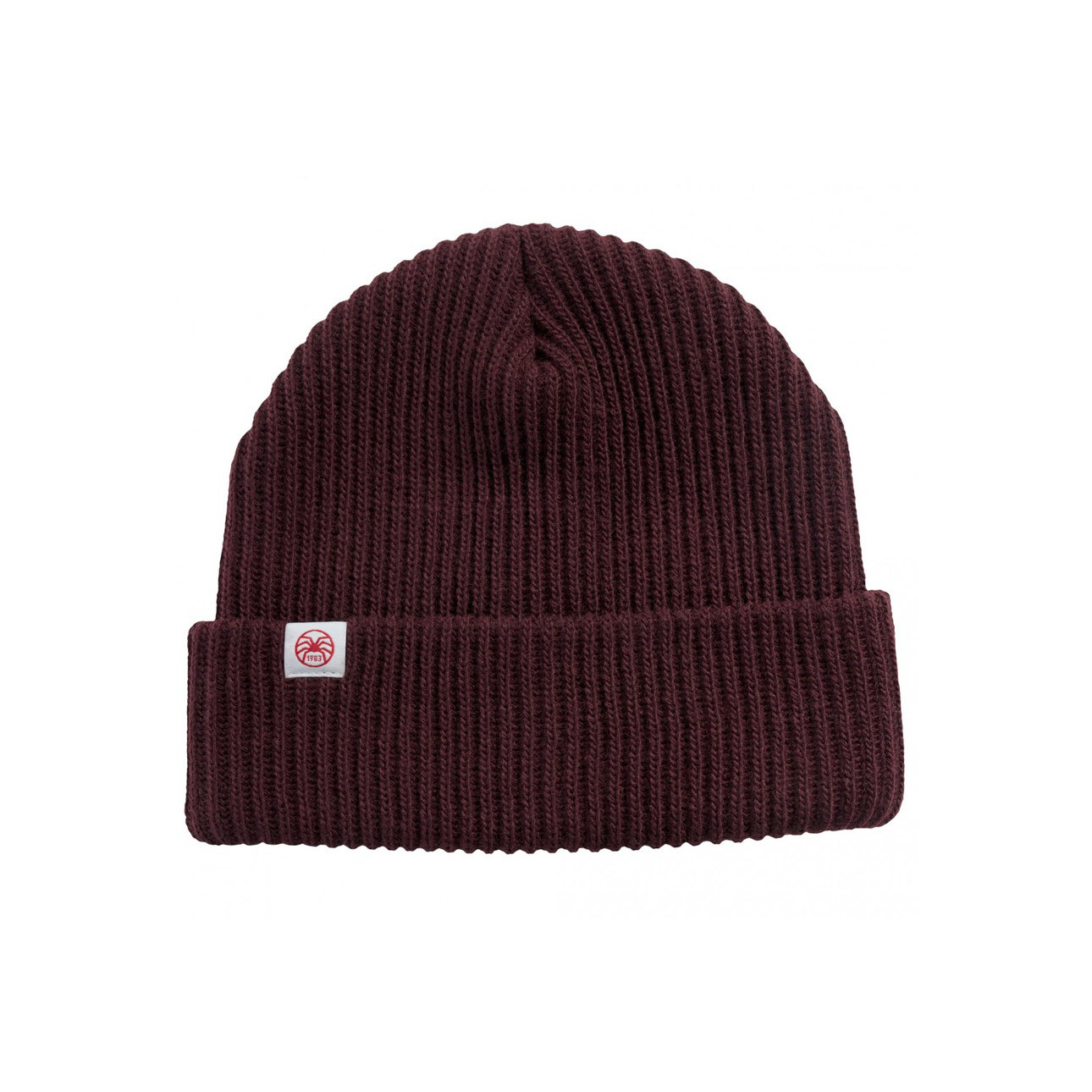 Burgundy beanie hat - Wooly Burgundy