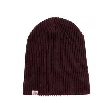Burgundy beanie hat - Wooly Burgundy