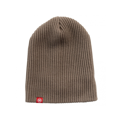 Brown beanie hat - Wooly Tan