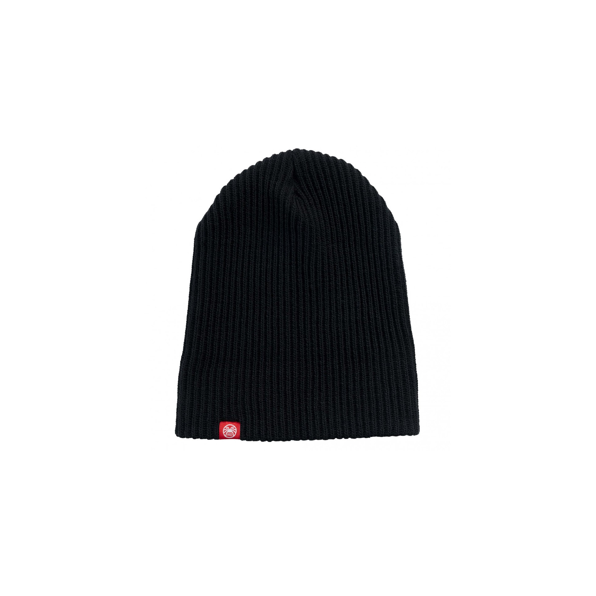 Black beanie hat - Wooly Black