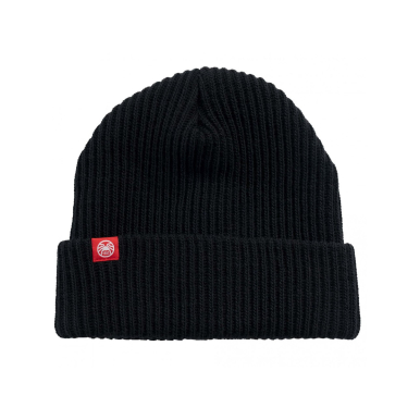 Black beanie hat - Wooly Black