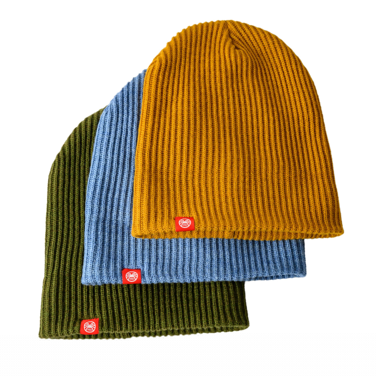 Yellow beanie hat - Wooly Apricot