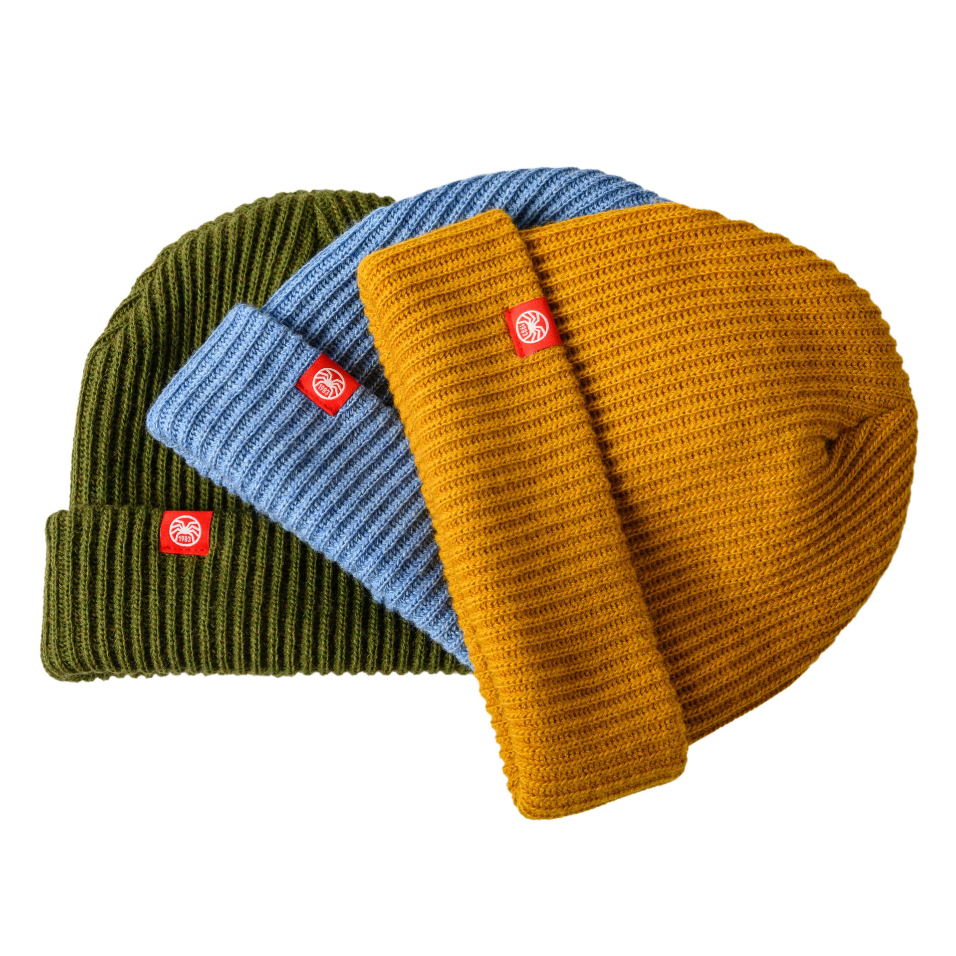 Yellow beanie hat - Wooly Apricot