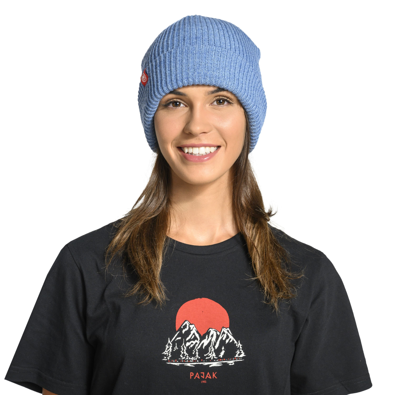 Blue beanie hat - Wooly Denim