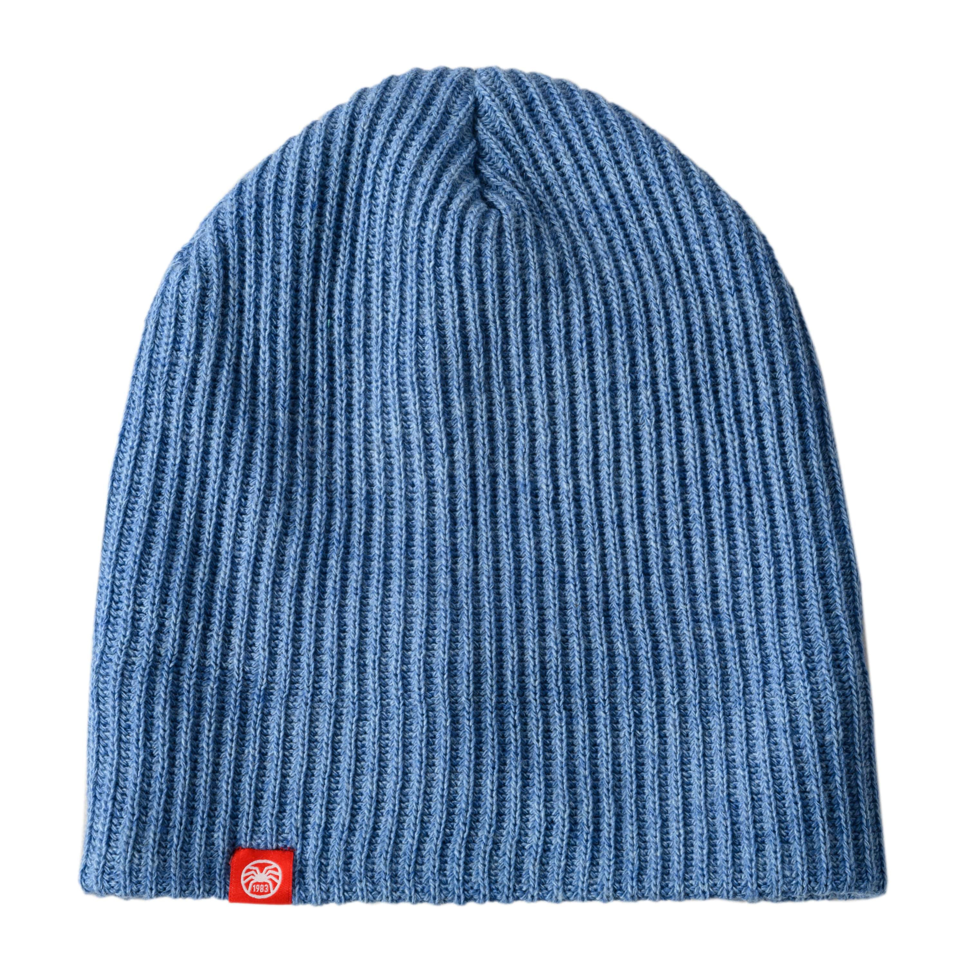 Blue beanie hat - Wooly Denim