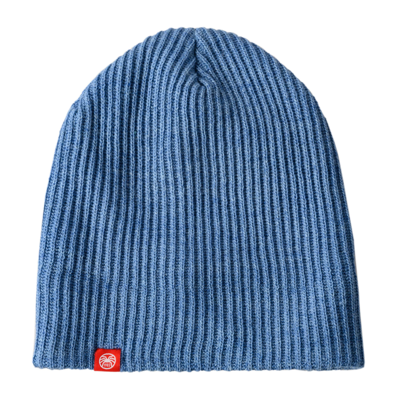 Blue beanie hat - Wooly Denim