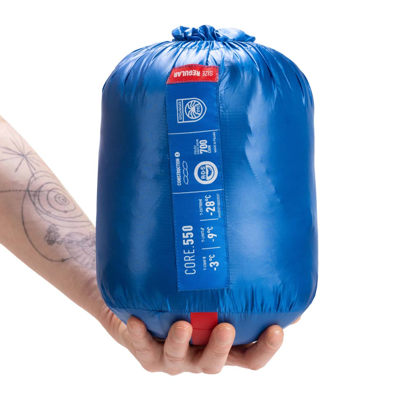 Down sleeping bag (–9°C) - Core 550
