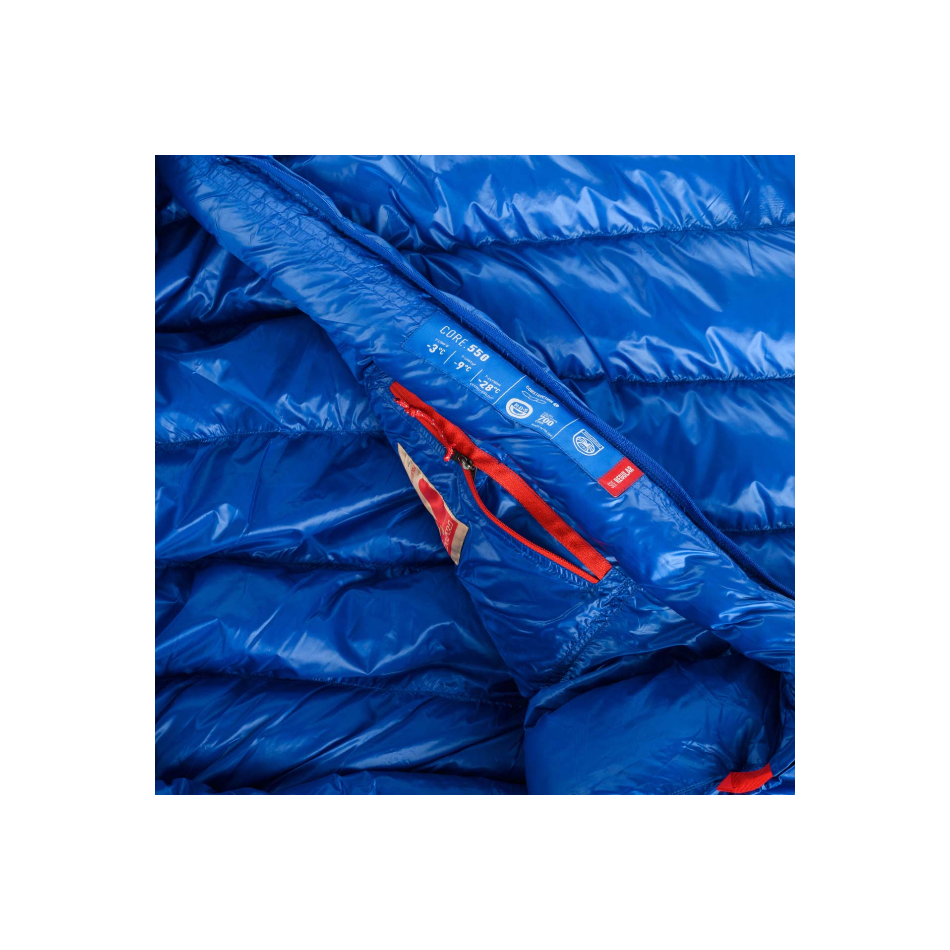 Down sleeping bag (–9°C) - Core 550