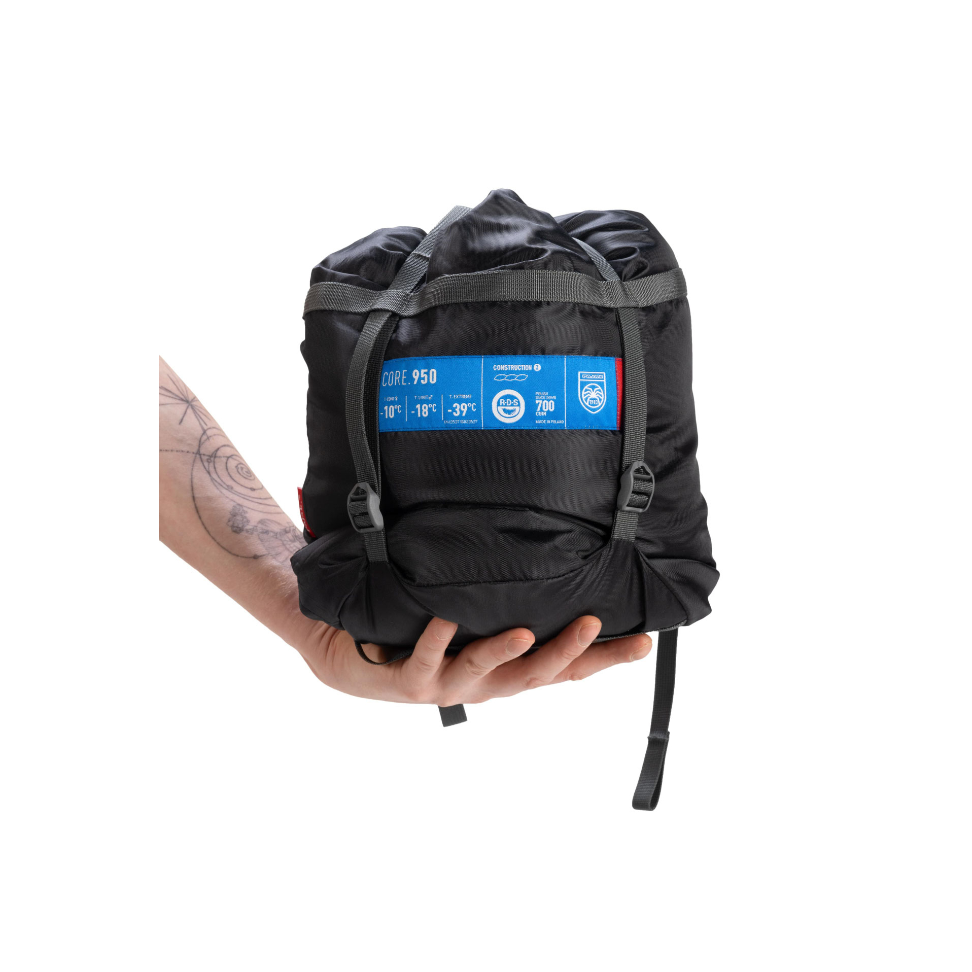 Winter sleeping bag (–18°C) - Core 950