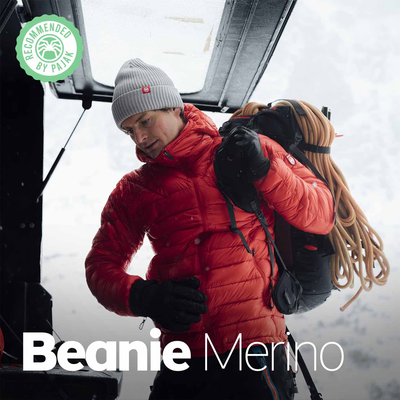 Beanie Merino - Mountain beanie
